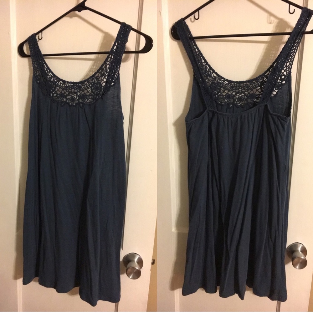 American Eagle navy sundress